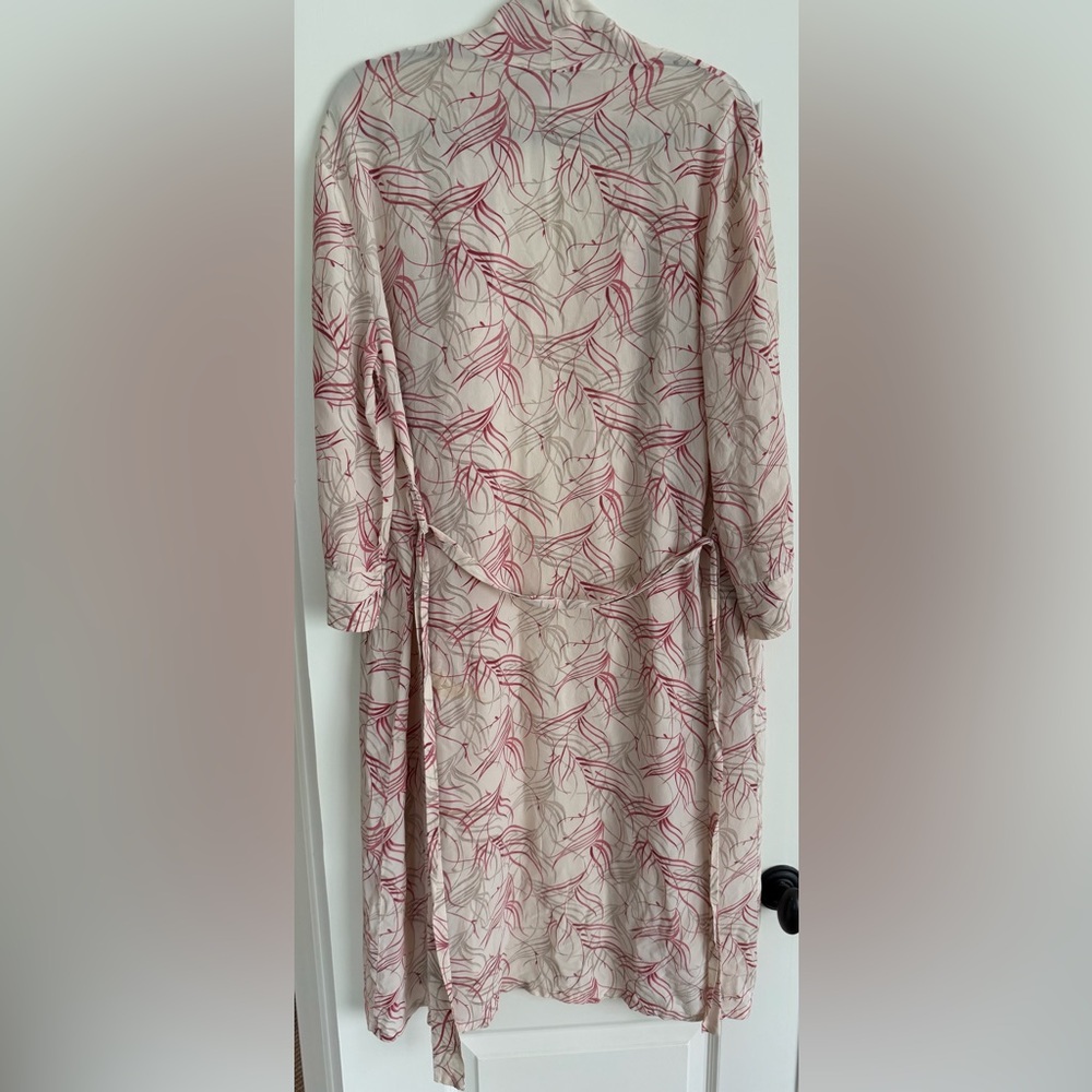 Mary Jo Bruno 100% Silk Robe Small - Picture 6 of 8